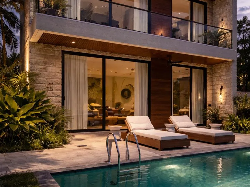 White Residence, Βίλα 231 · πρόσοψη